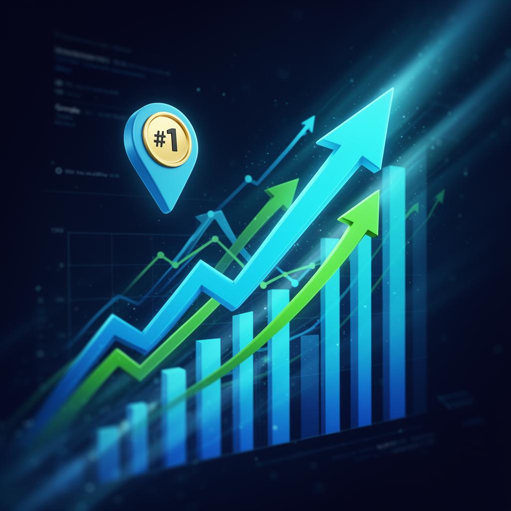 AI SEO ranking visualization for pest control businesses